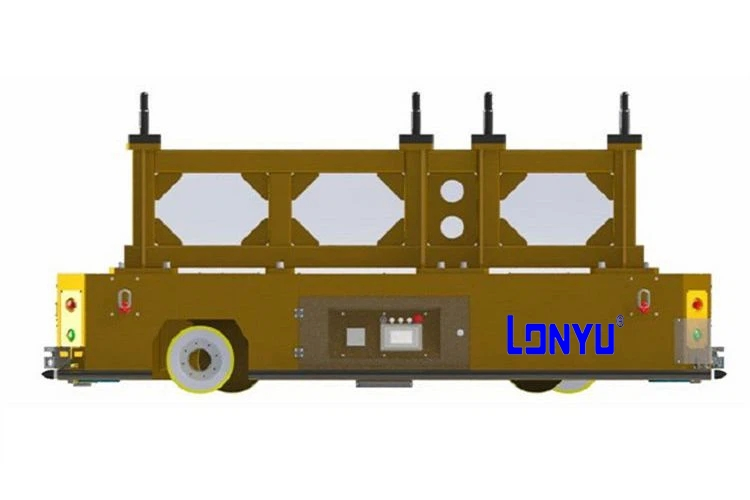 14 Ton Heavy Duty Agv Transfer Cart Backpack Agv Automated Guided Vehicle System
