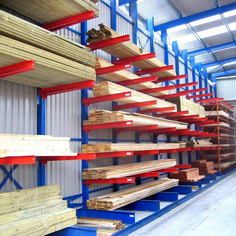 Heavy Duty High Capacity Adjustable Steel Cantilever Rack for Industrial Warehouse Storage