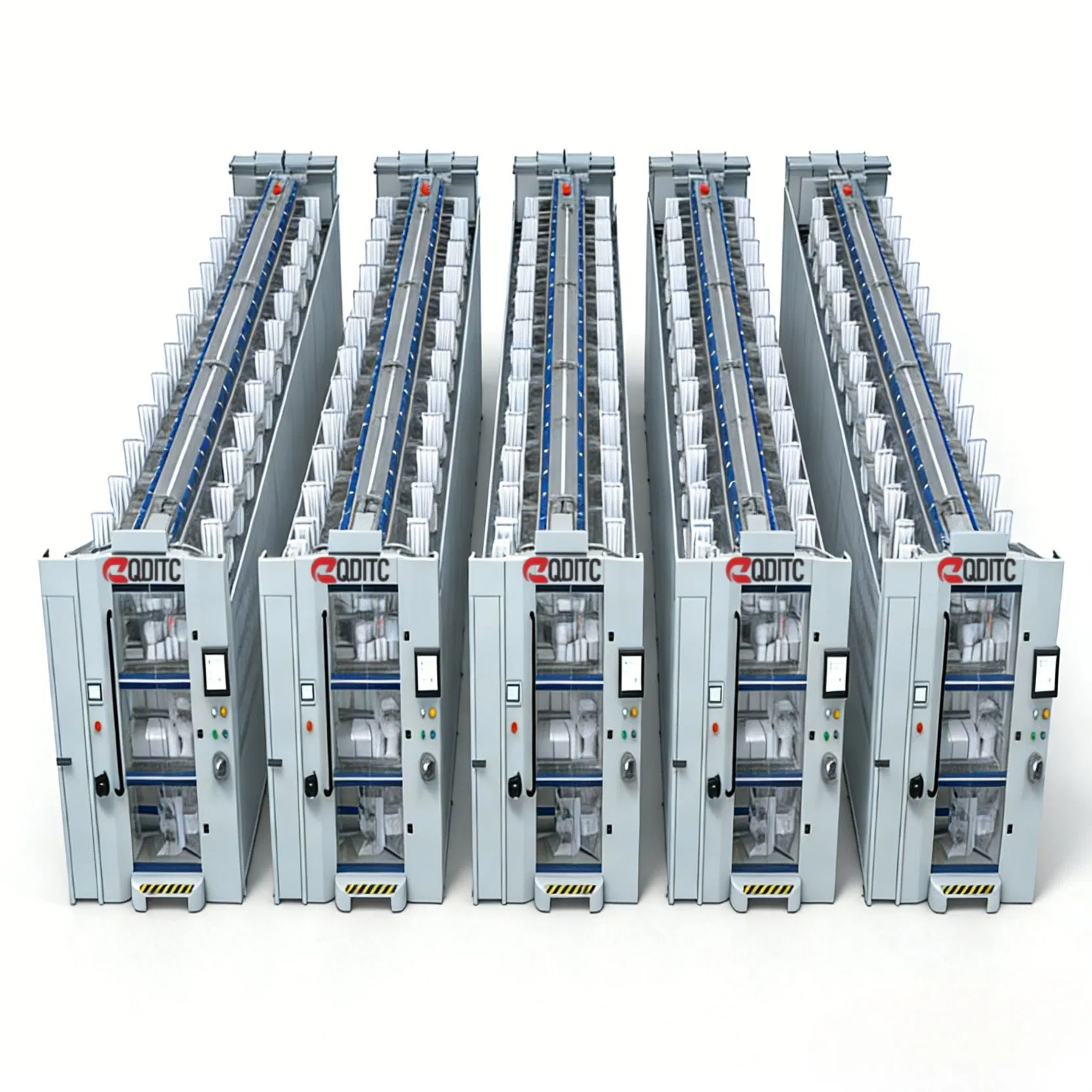 Advanced Horizontal Carousel System for Efficient Warehouse Management