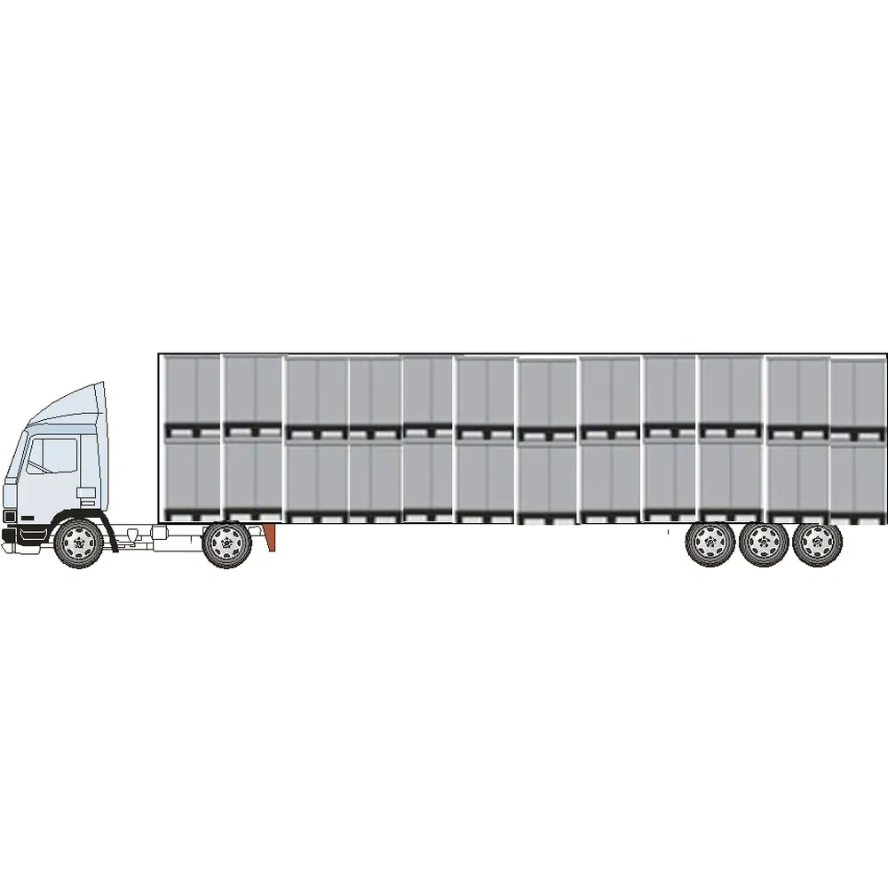 Industrial Logistic Sleeve Pack Container Factory Zc2300 Space-Saving Heavy Duty Plastic Pallet Collar Box