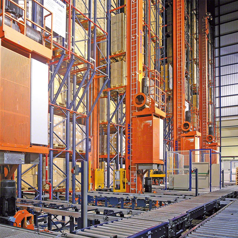 AS/RS High Storage Shelves Automated Warehouse Storage Solutions Garage Storage Racks ASRS Racking System