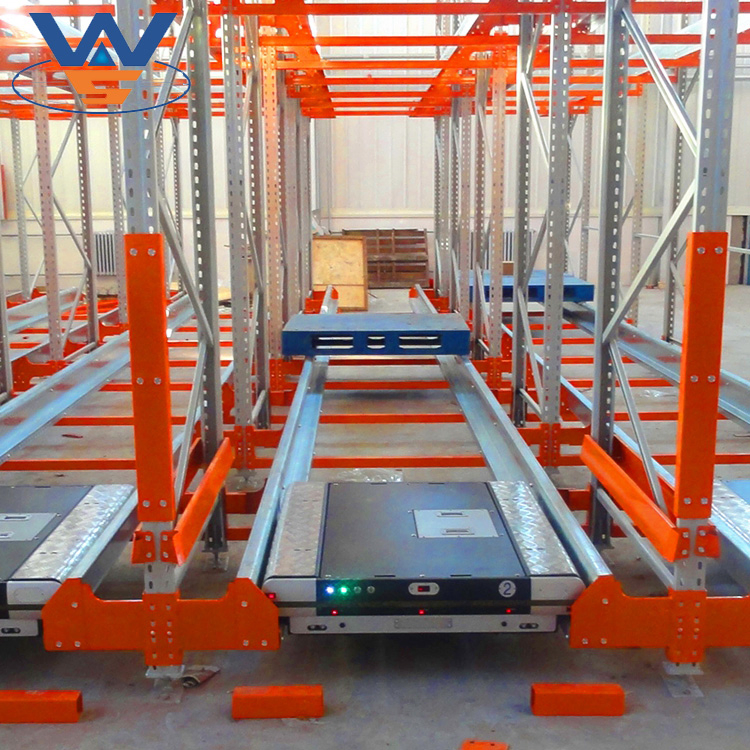 Professional Factory Wholesale Warehouse Storage 2000kgs Shuttle Pallet Rack Radio Shuttle Racking System