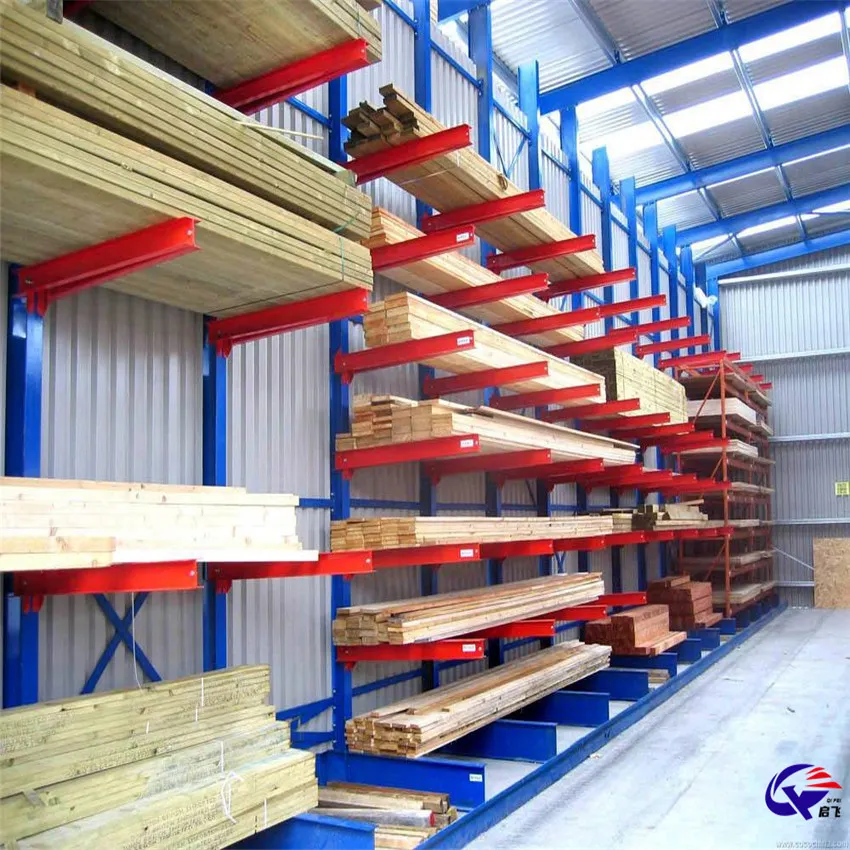 Warehouse Customized Steel Heavy Duty Cantilever Storage Racking for Tube Pipe