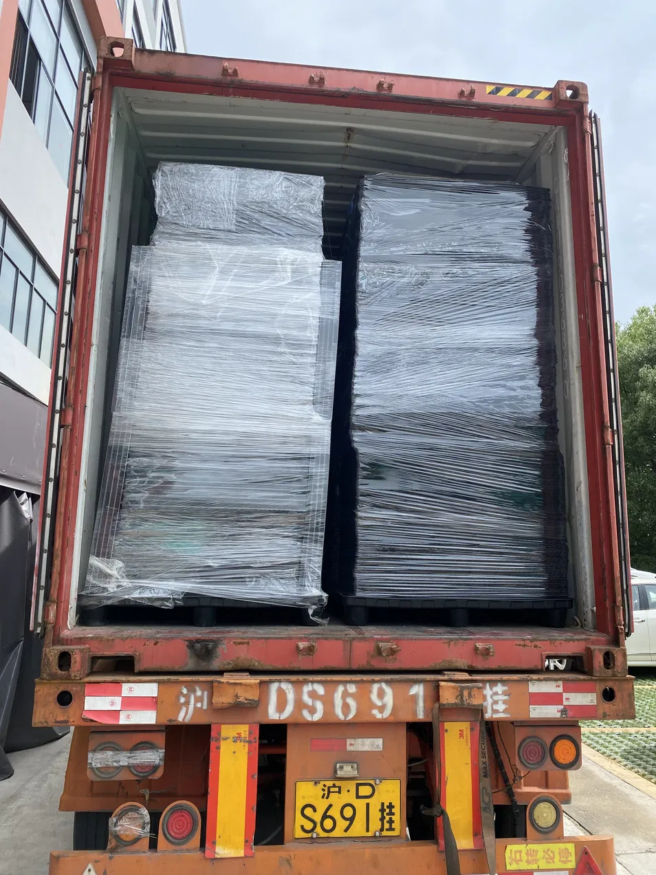 Foldable PP Plastic Pallet Collar Box for Automotive Parts