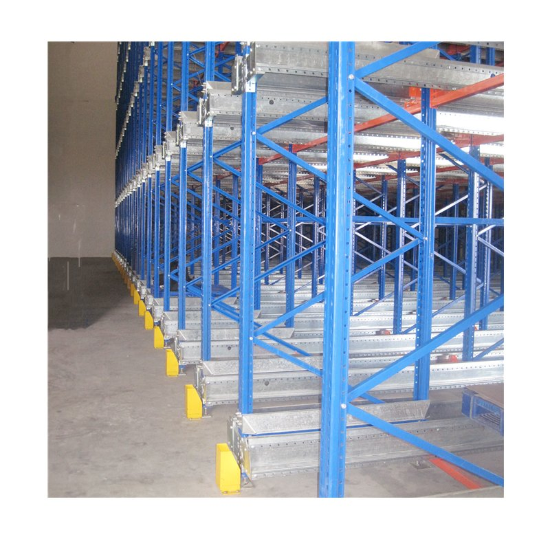 Logistics Flexible Heavy Duty Radio 2D Pallet Shuttle Racking System