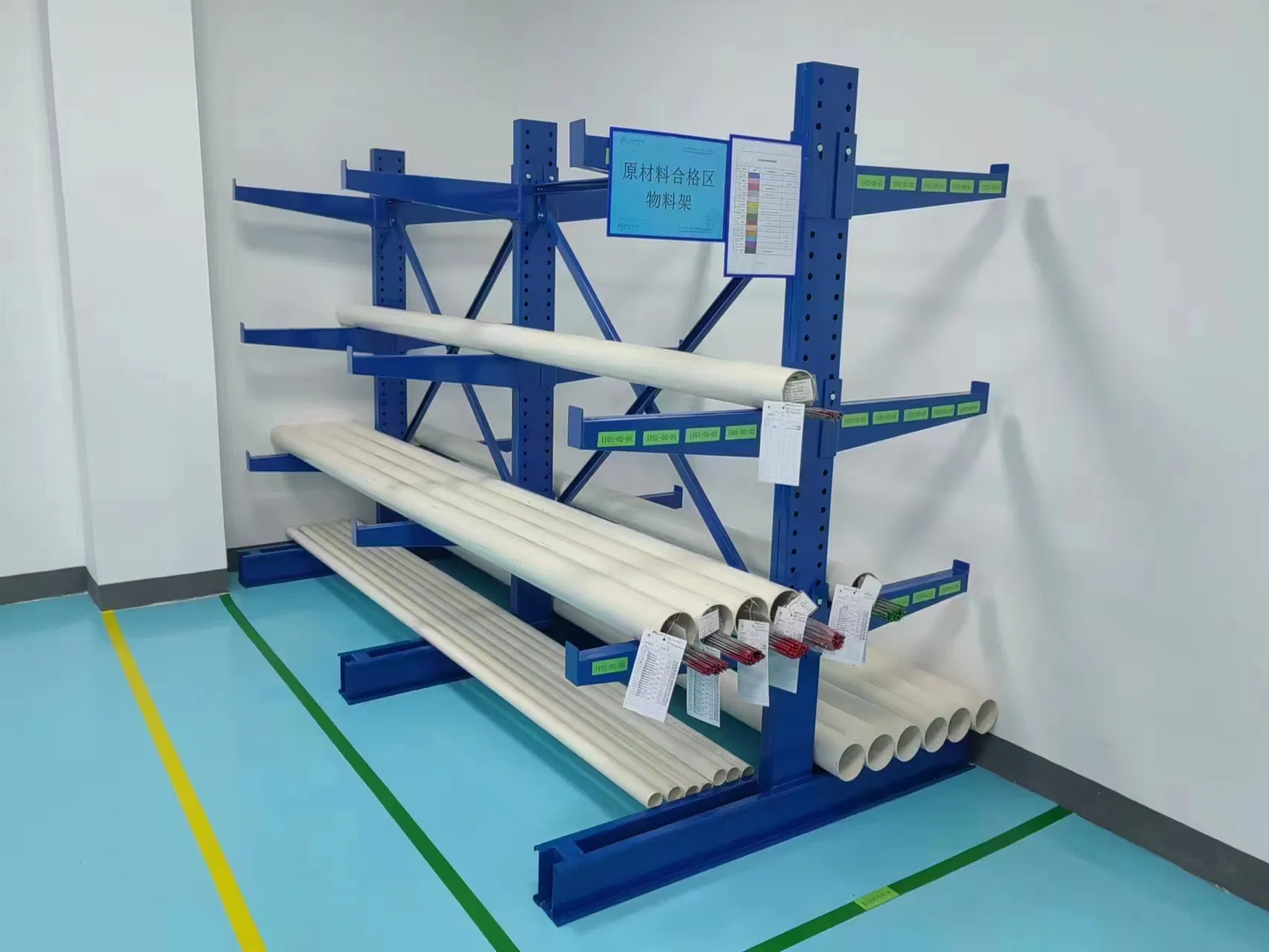 Cantilever Rack Wholesale Good Quality Double Sided Heavy Duty Stacking Racks Steel Cantilever Rack Storage Rack Warehouse Rack Heavy Duty Cantilever Racks