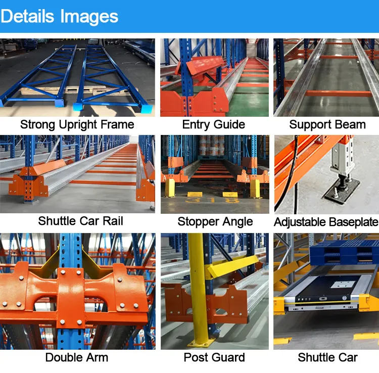 Best Price Movable Electric Pallet Remote Control Warehouse Mobile Auto Automatic Sheet Metal Storage Automation Radio Shuttle Rack System for Logistics Center