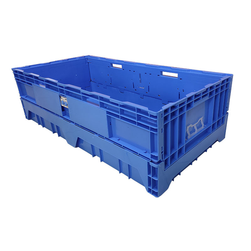 UGET Tool Box Crate Foldable PlasticTurnover Logistics Moving Bin Tote Stackable Storage Packaging