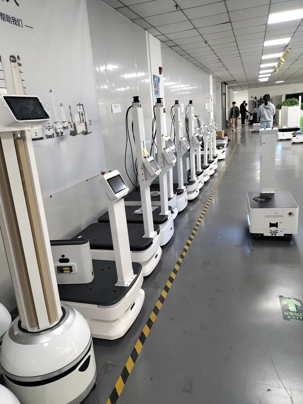 300kg Laser Slam Mobile Robot Base Auto Navigation Accurate Localization Obstacle Avoidance Complete Charging Station Open Sdk APP Source Factory