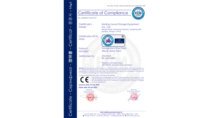 CE Certificate
