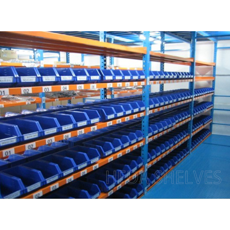 Cheap Price Light Duty Custom Design Plastic Storage Bin Racks Spare Parts Shelving