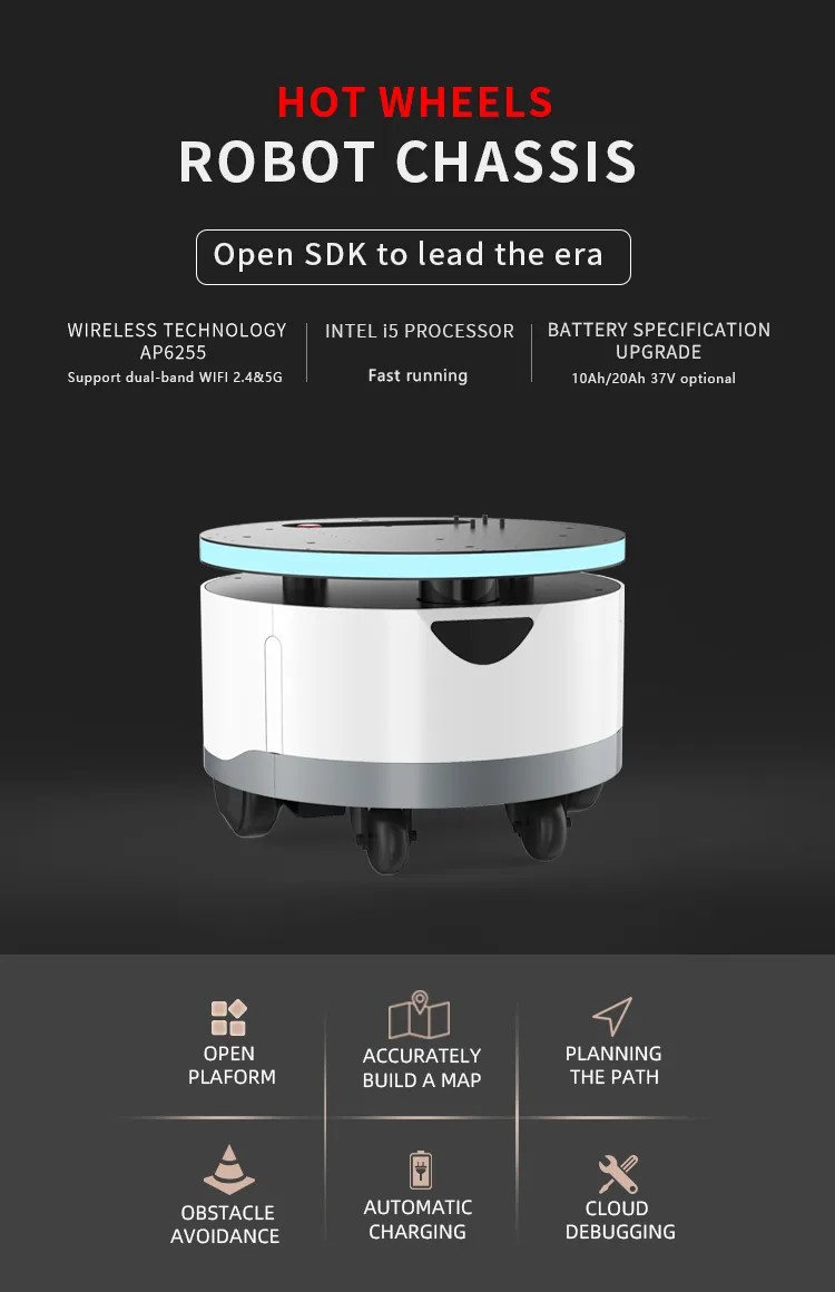 Autonomous Robot Base Industrial Mobile Platform