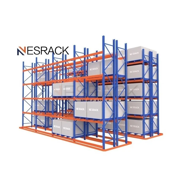 China Vna Pallet Rack Narrow Aisle Storage Boltless Rack System Customized Adjustable for Warehouse