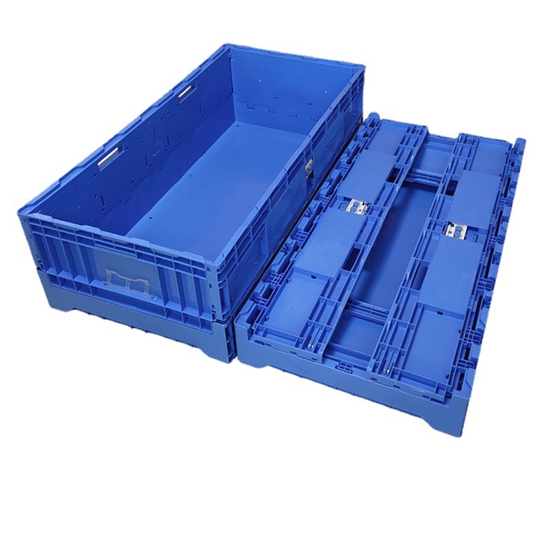 UGET Tool Box Crate Foldable PlasticTurnover Logistics Moving Bin Tote Stackable Storage Packaging