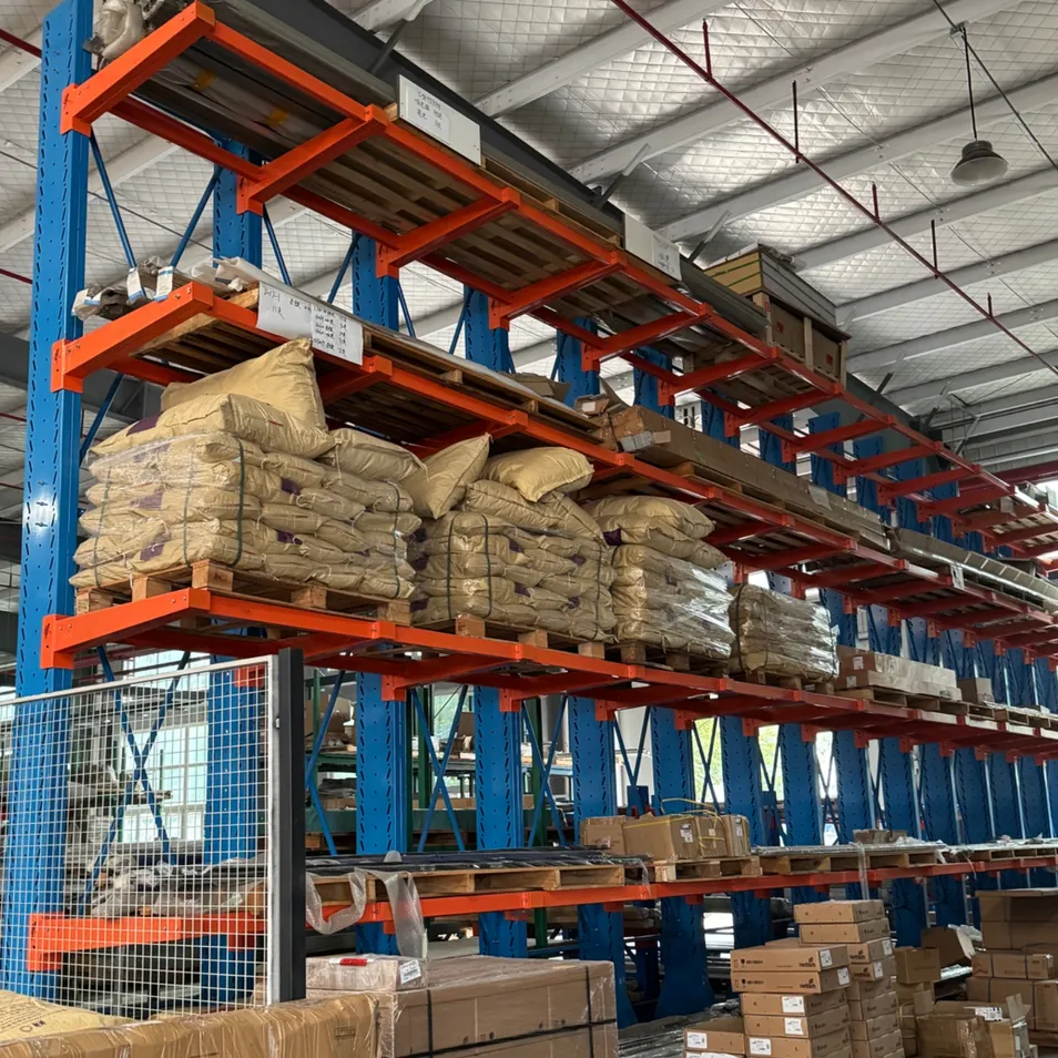 Adjustable Heavy Duty Cantilever Bracket Stable Pipe Rack for Industrial Storage Use