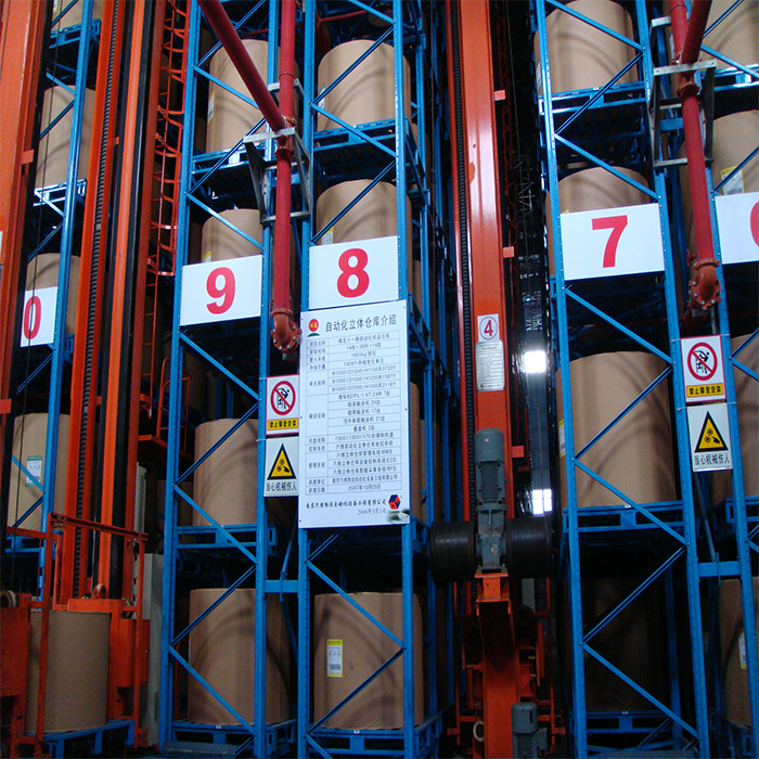 A36 Q235B Material WCS Controlling Pallet Storage ASRS Racking System