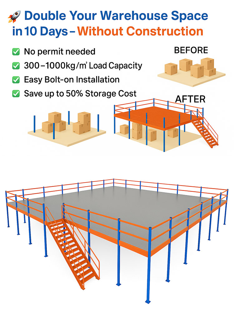 Mezzanine Floor Racking System