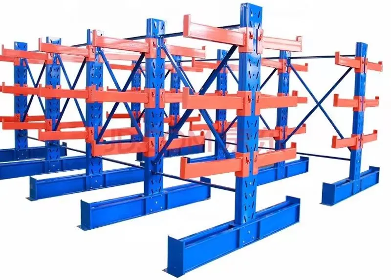 Warehouse Customized Steel Heavy Duty Cantilever Storage Racking for Tube Pipe