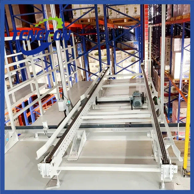 Industrial Rail Guided Vehicle Rgv System