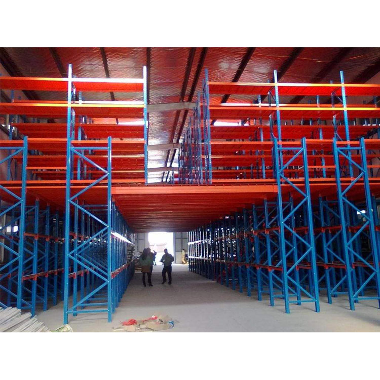 Heavy Duty Steel Mezzanine Floor Platform Warehouse Storage Mezzanine Rack System For Industrial Warehouses