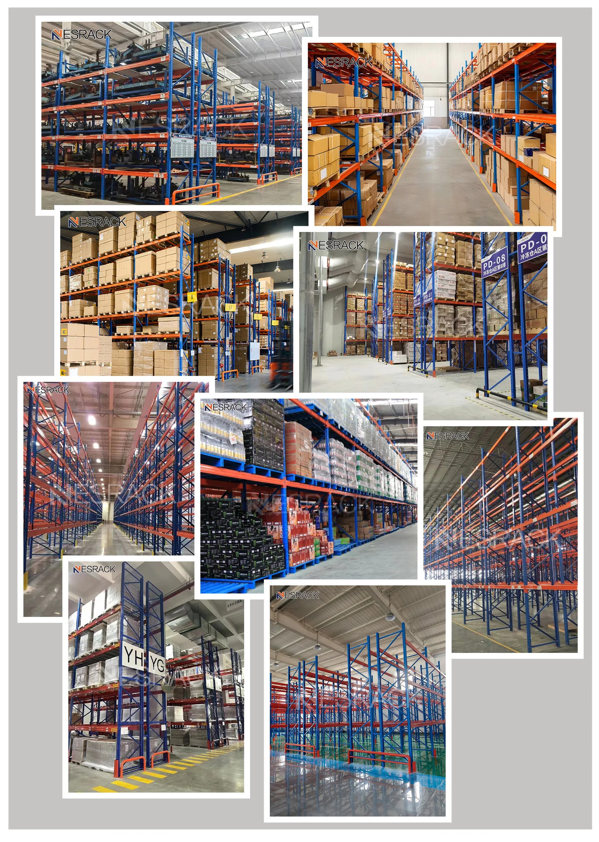 Double-Deep Rack System Specifications