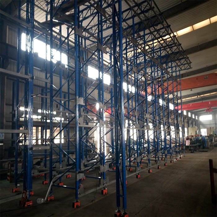 A36 Q235B Material WCS Controlling Pallet Storage ASRS Racking System