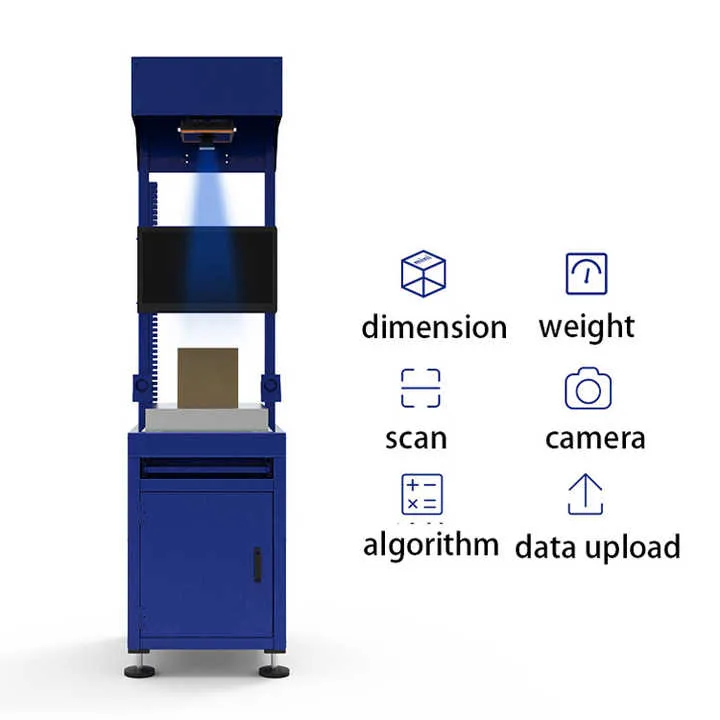 Wms Measuring Machine System with Barcode and Weight Integration Dws