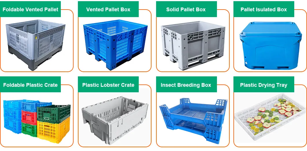 Large Plastic Pallet Box Varieties