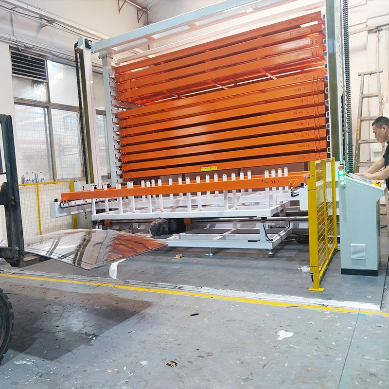 Robotic Automatic Sheet Metal Warehouse High Density Smart Storage System