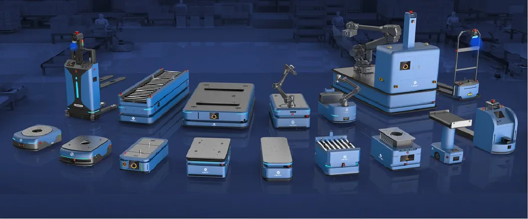 Warehouse Logistics Industry Automated Guided Vehicle Laser Agv Robot