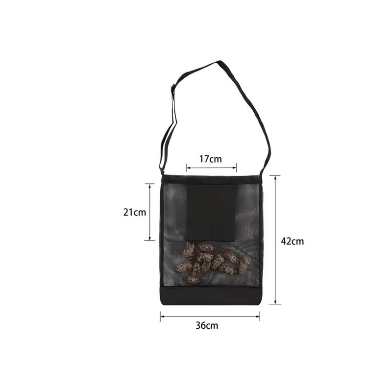 Mushroom Hunting Bag Mesh Foraging Pouch Harvesting Bag Collapsible Fruit Gathering Basket Or Picking Apron Storage Bag