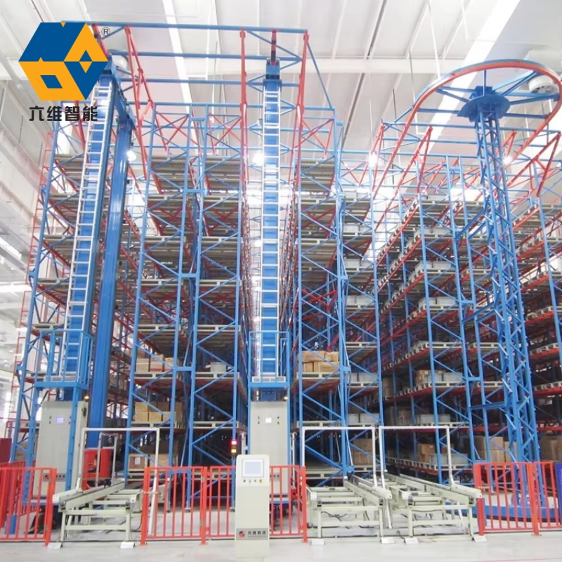 Hot Steel Rack Durable Storage Pallet Q235B Warehouse Metal Racking Automated Retrieval System Asrs