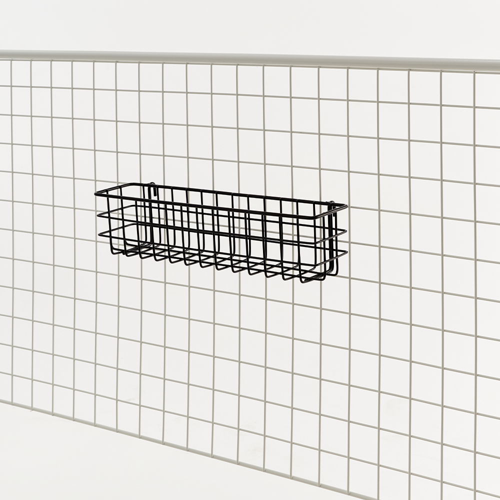 Wire Mesh Hanging Basket Wholesale Heavy Duty Organizer Merchandise Storage Baskets for Supermarket Home Use