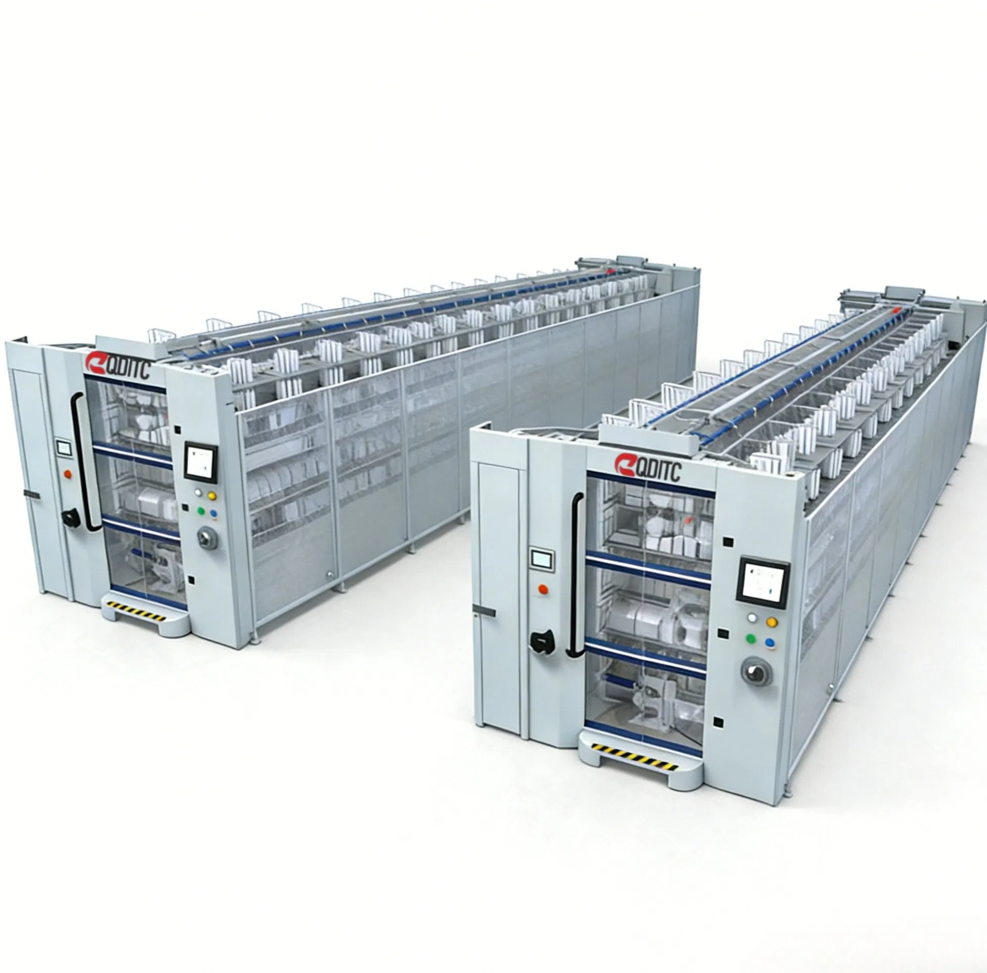 Advanced Horizontal Carousel System for Efficient Warehouse Management