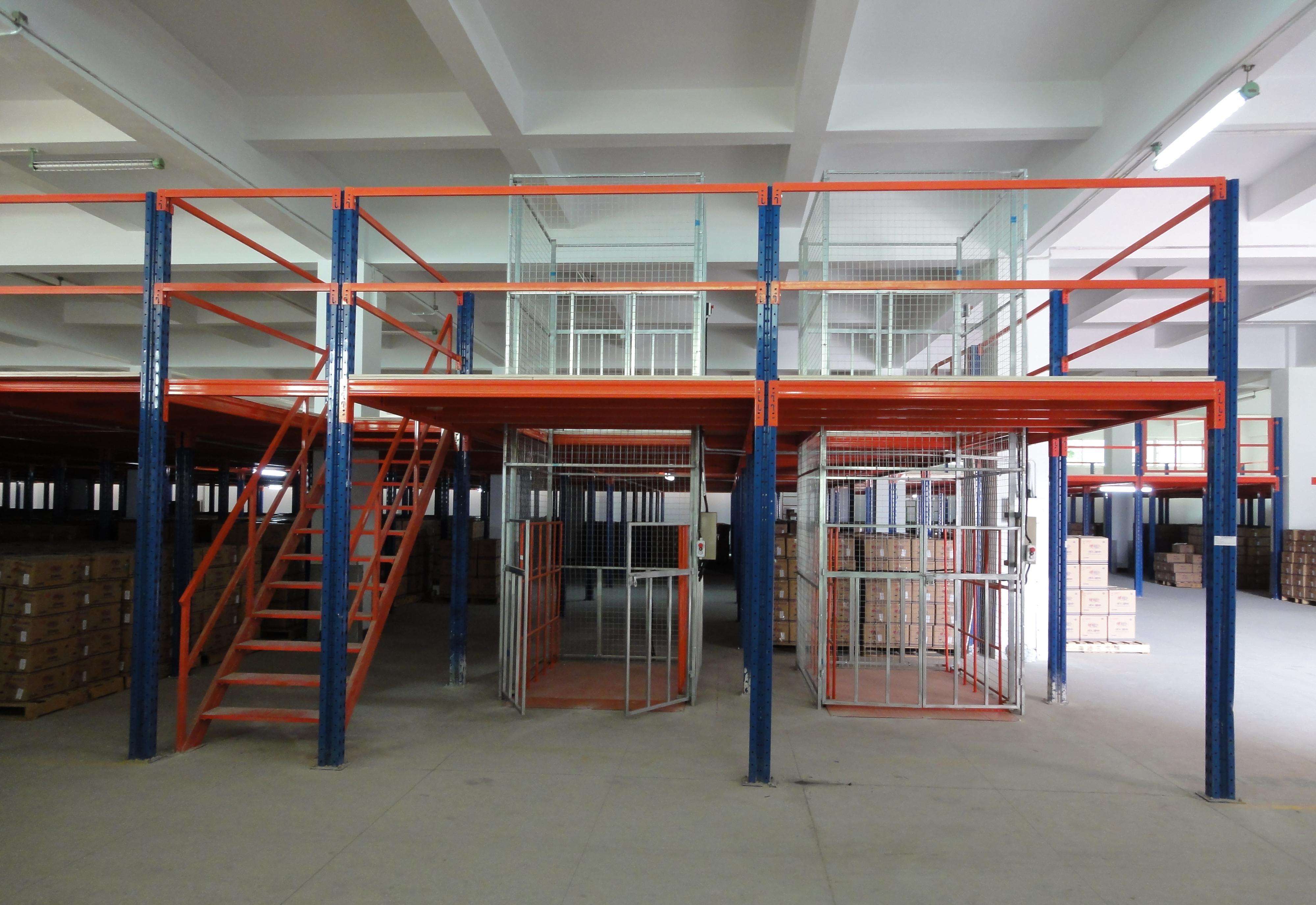 Mezzanine Racking Layout
