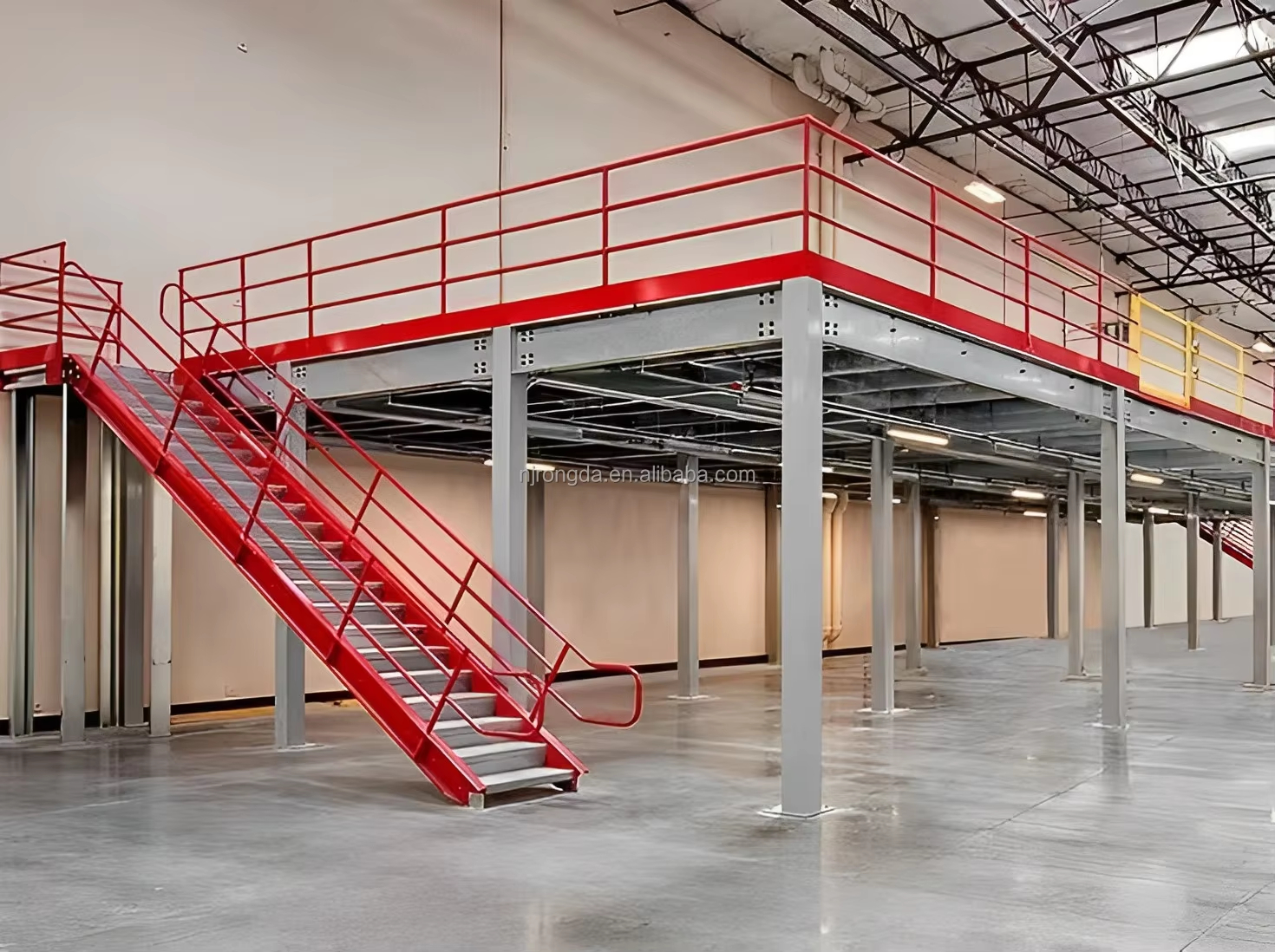 China Warehouse Rack Mezzanine System Platform Mezzanine Steel Structure Floor