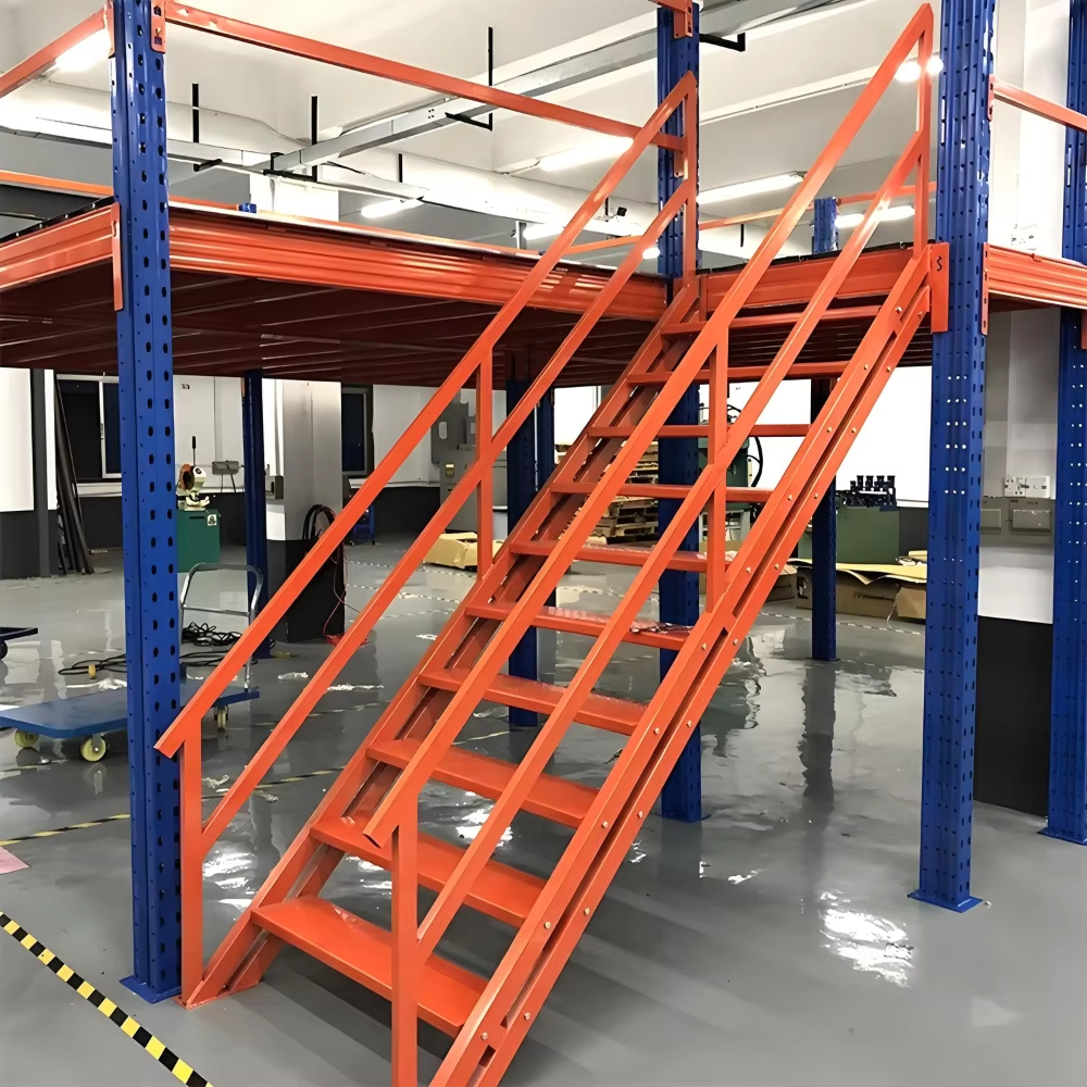 China Warehouse Rack Mezzanine System Platform Mezzanine Steel Structure Floor
