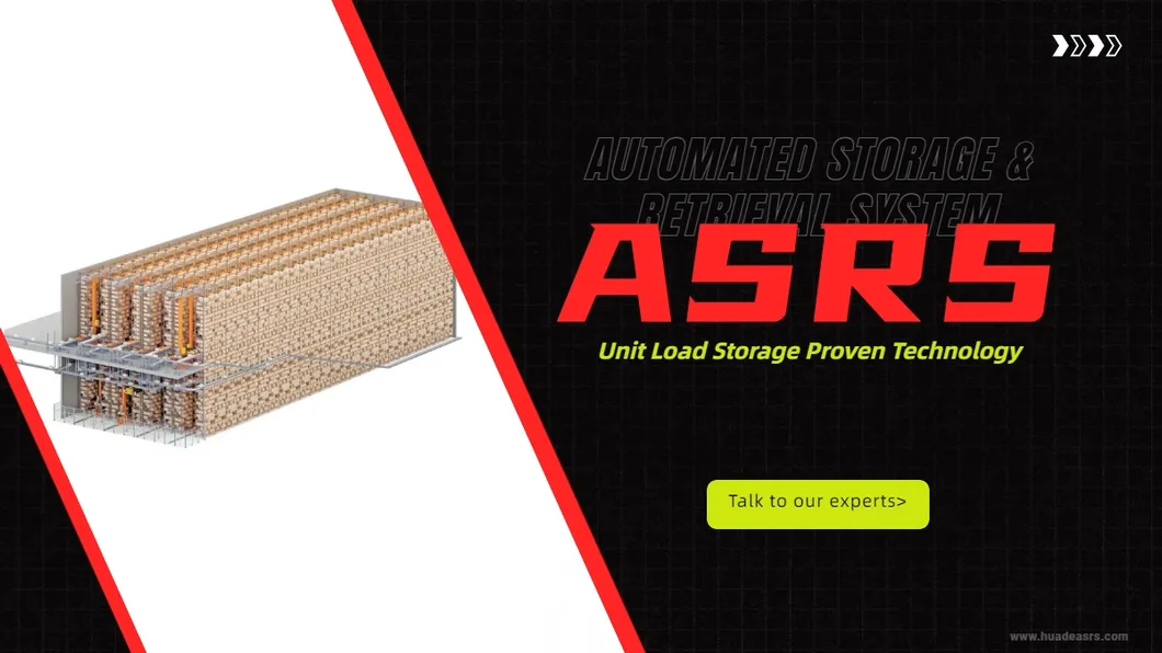 Competitive Price Asrs Warehouse Picking System Automated Storage and Retrieval System