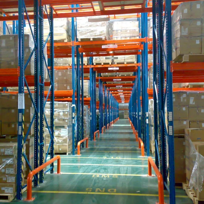 Warehouse Storage Heavy Duty Pallet Rack Custom Max High Loading 3000kg/Layer Us Teardrop Pallet Racking System