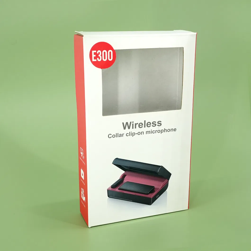 Custom Cardboard Packaging Box with PVC Window