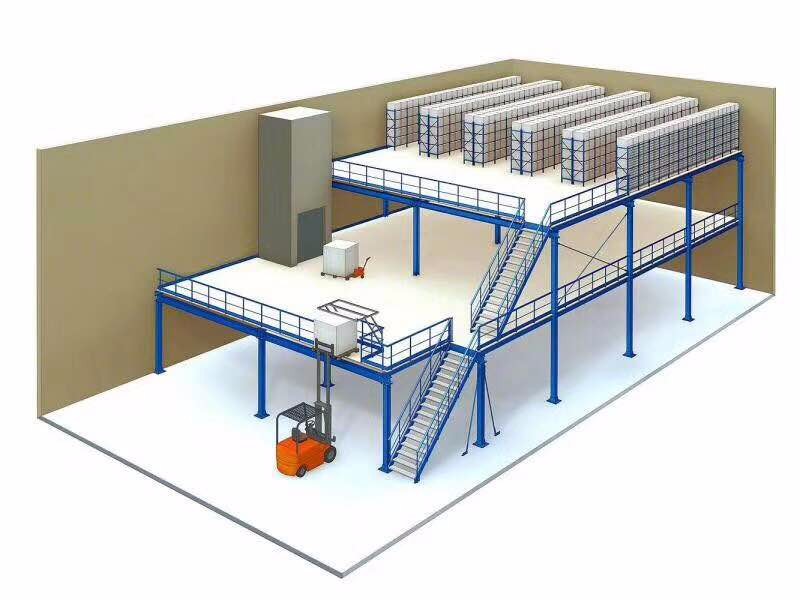 Staircase and Safety Guardrails