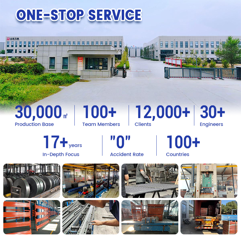 Customized Steel Mezzanine Floor with Safety Railing and Staircase Modular Steel Platform Mezzanine Rack Storage System