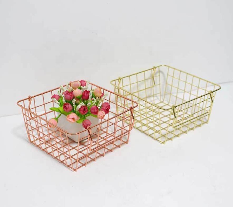 Wire Mesh Storage Basket View 2