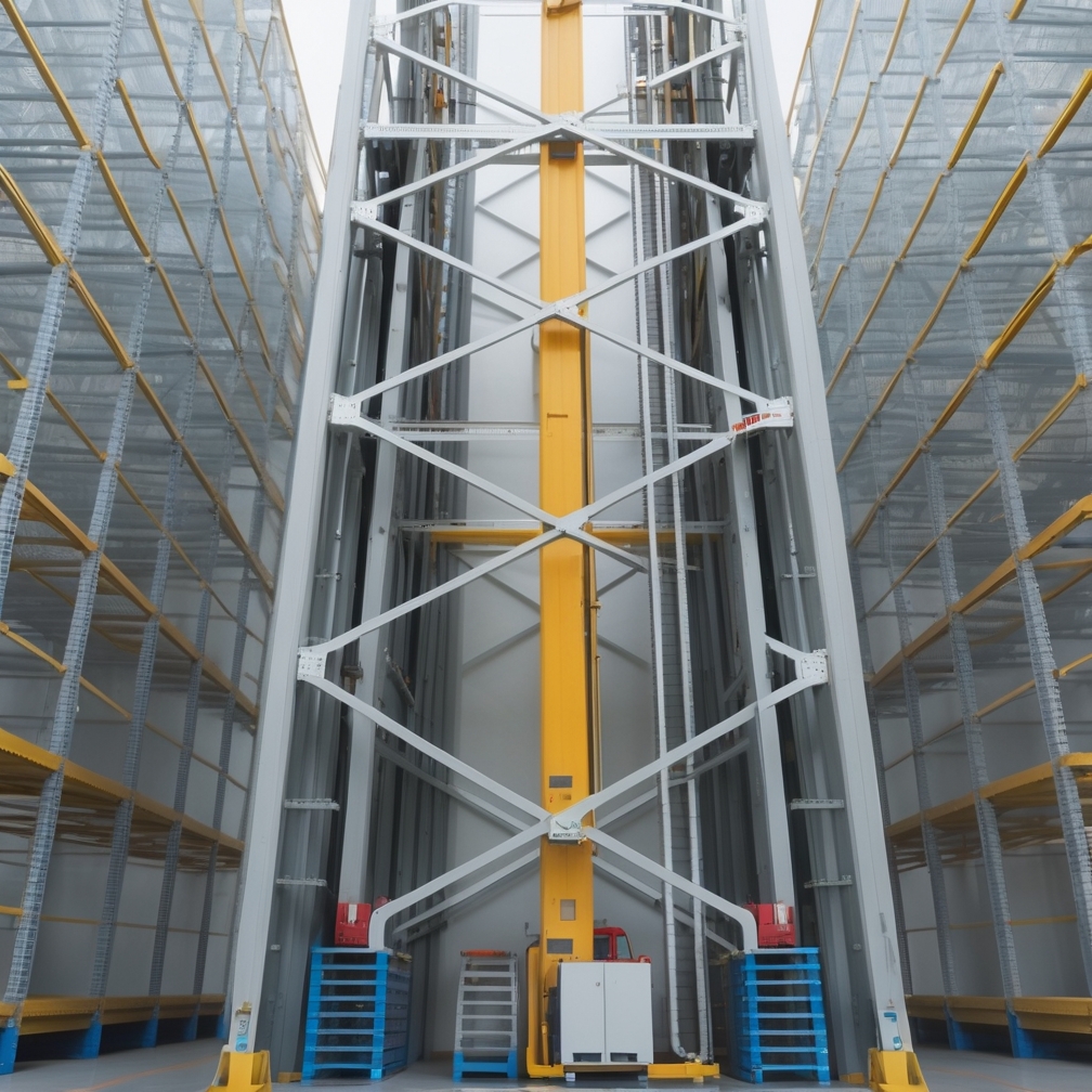 PTERIS Layer Automatic AS/RS U-Turn Stacker Crane Automated Storage Retrieval Racking System for Logistics Equipment Curved