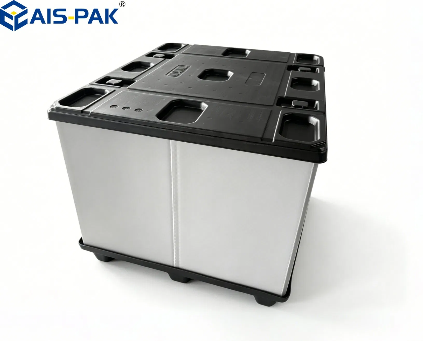 Reinforced Edge Pallet Collar Box Anti-Collision for Heavy Cargo Transit
