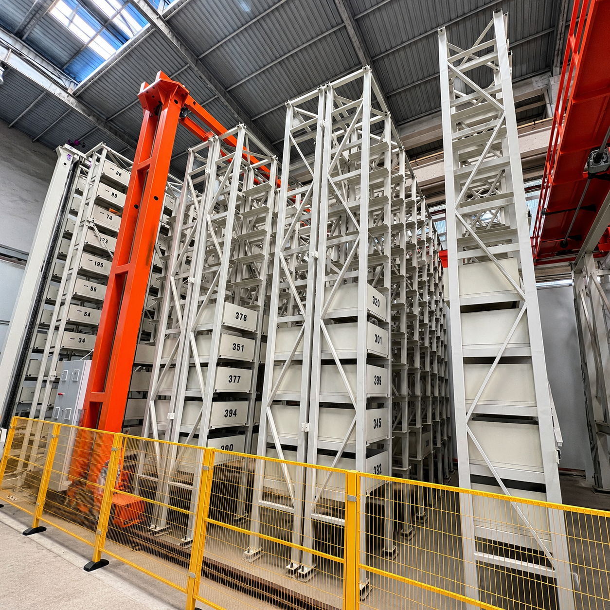 Intelligent Logistics Warehouse Management System AS/RS Storage Automated Storage Retrieval System Gantry Mini Warehouse Steel