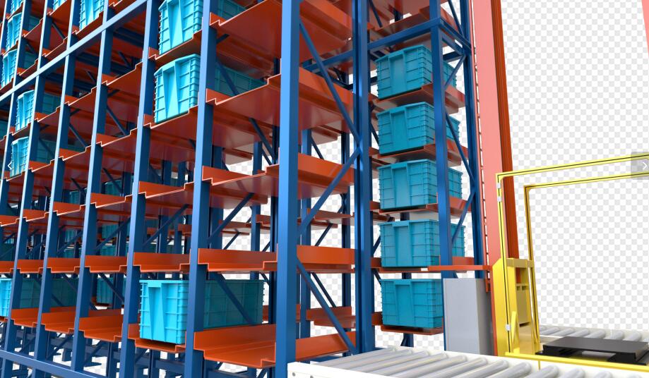 Warehouse Heavy Duty Automatic Radio Shuttle Pallet Rack Fully Intelligent Four Way Shuttle ASRS with WCS WMS