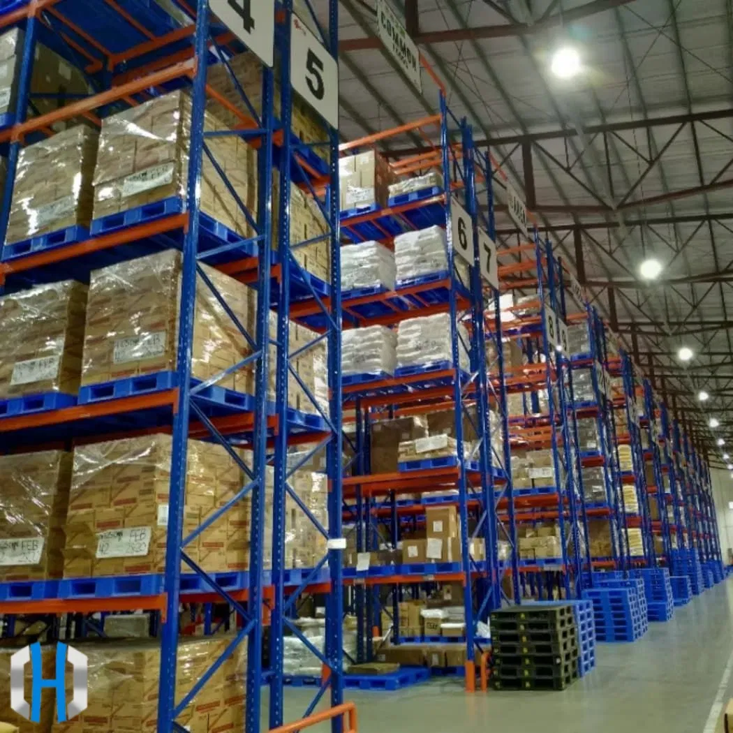 Durable Pallet Racking System for Industrial Warehouse Applications