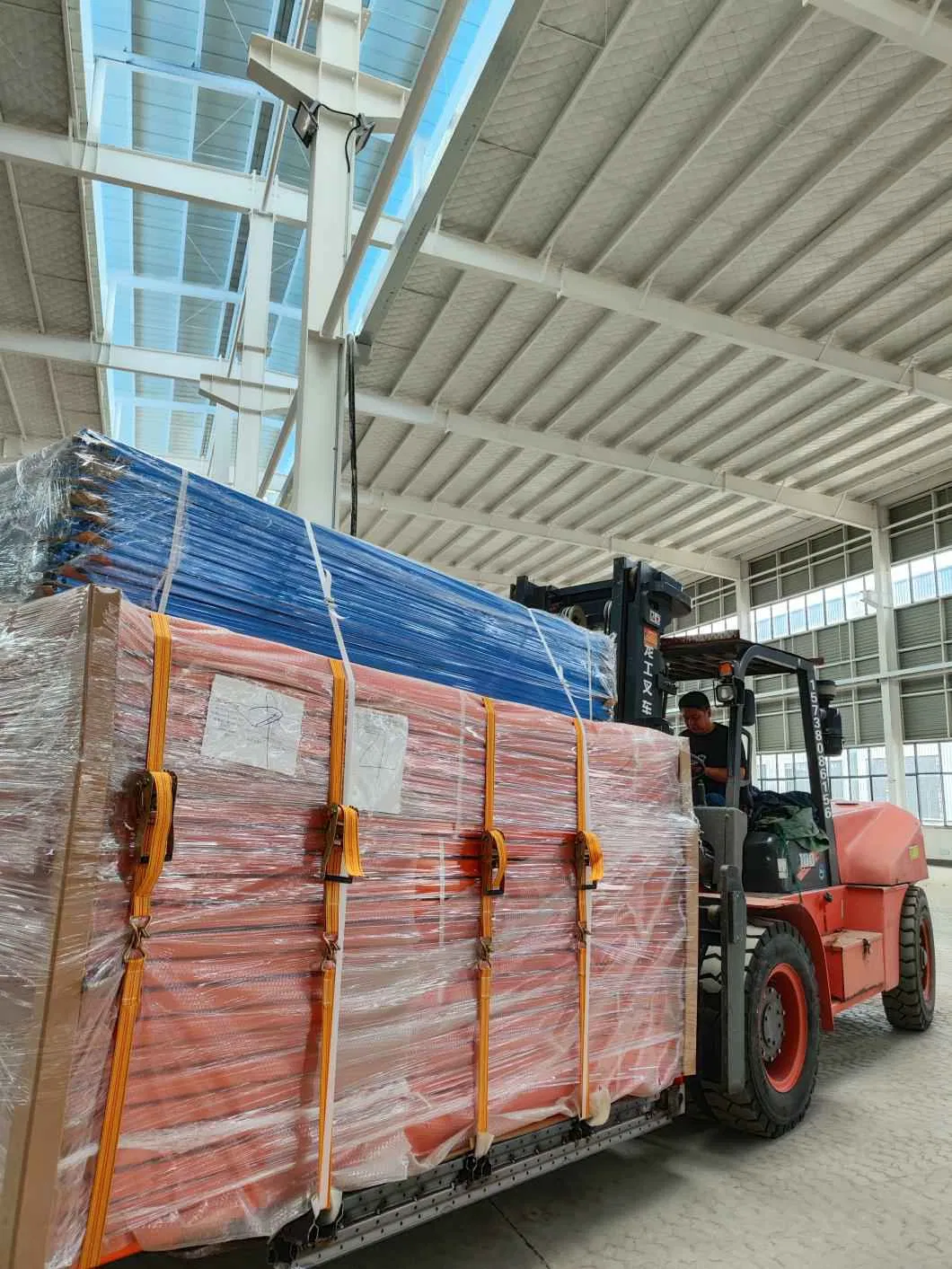 High Load Piled Outdoor Zinc-Coated Intelligent Warehouse Storage Loft Cantilever Slotted Frame Alloy Cargo Carrier Shuttle Rack