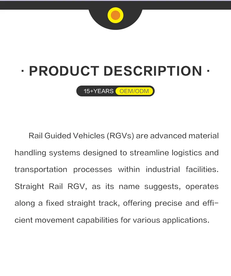 Automatic Transport Robot Platform Transfer Cart Vehicle Heavy Load Automated Guided Rail Agv